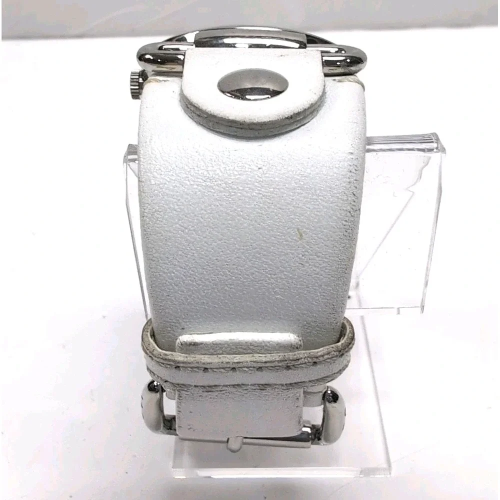 Marc by Marc Jacobs Molly Watch MBM1000 White Leather Strap w/ Box & Booklet